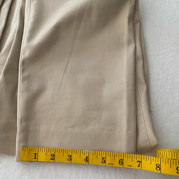 BERNARD ZINS For Saks Fifth Avenue Trousers SZ 12. Beautiful beige colou… - Picture 13 of 14